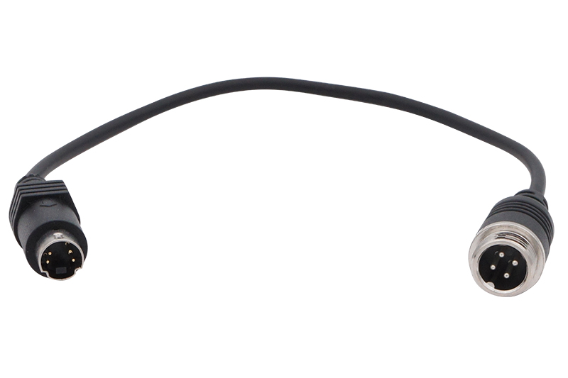 Adapter 4-Pin Mini DIN Stecker CV - 4-Pin Aviation Stecker