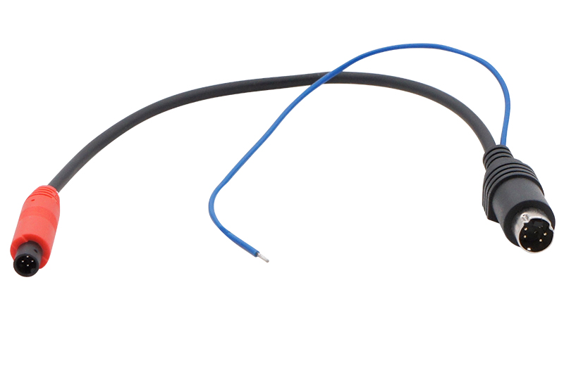 Adapter 4-Pin Mini DIN Stecker CV - 4-Pin Mini Stecker BM/3V