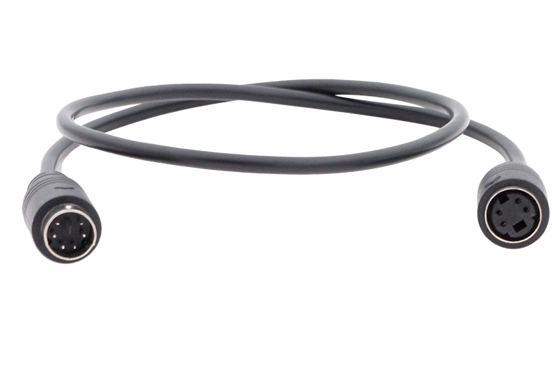 Adapter 6-Pin Stecker auf 4-Pin Mini DIN Buchse