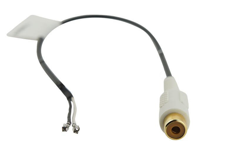 Video-Anschlusskabel Cinch Buchse auf MQS Buchsenkontakte