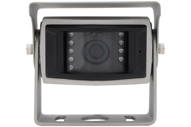 RFK AHD 720p/CVBS, NTSC, 130°, Aufbau, Mikro, IR, silber