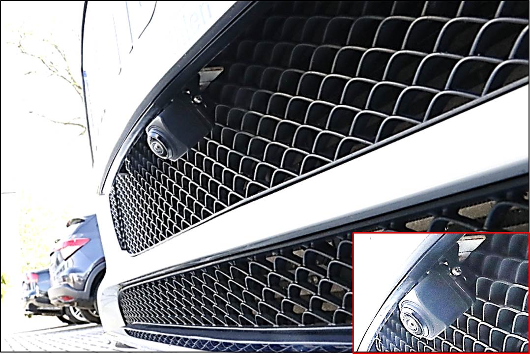 FK NTSC 1/4 Zoll CMOS, 205°, Mini-Frontkamera, ungespiegelt