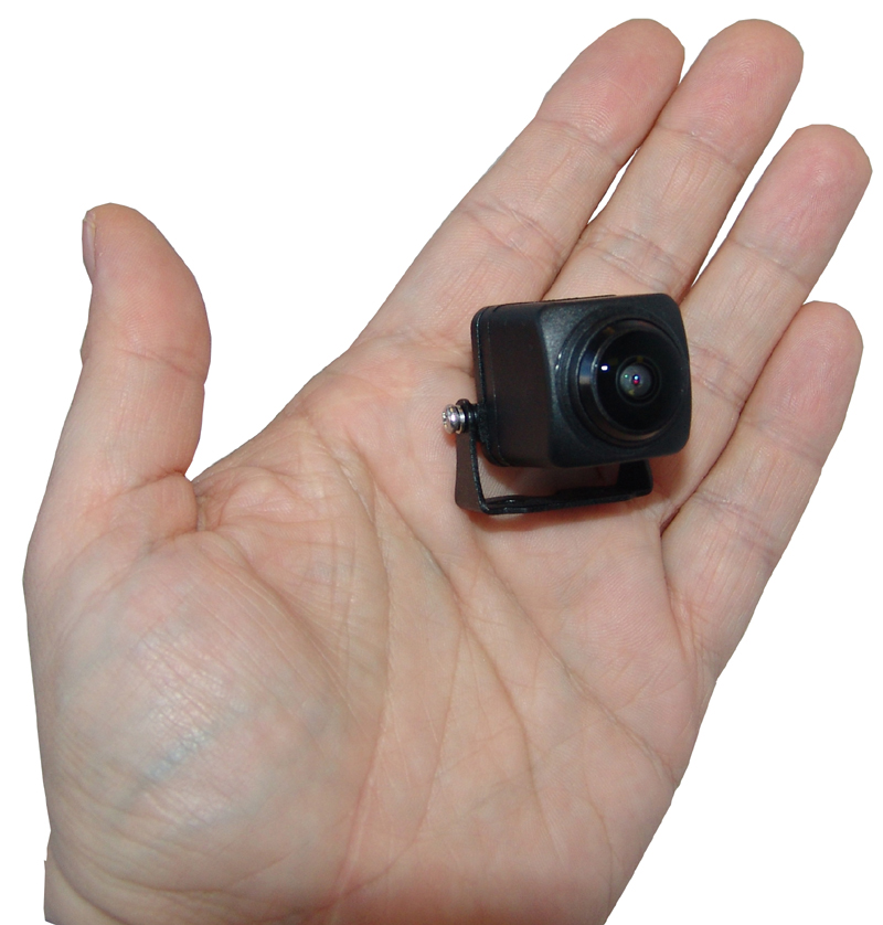 **RFK NTSC 1/4 Zoll CMOS, 205°, Mini-Unterbaukamera, gesp.