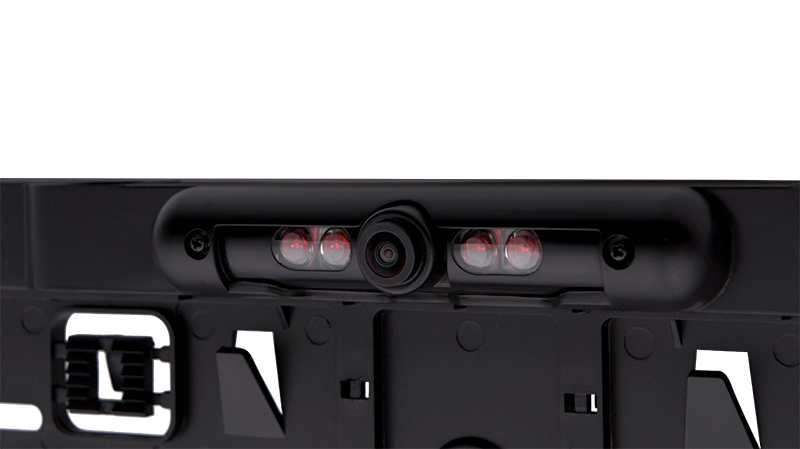 RFK NTSC CMOS 150°, Kennzeichenhalter, Linien