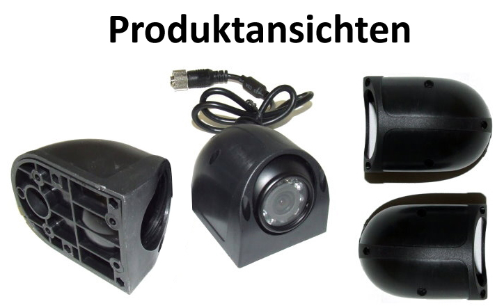 RFK NTSC 1/4 Zoll CCD, 120°, Aufbau-Kugel-Seitenkamera, IR