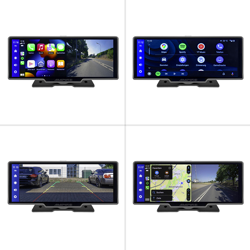 Smartphone Touch-Monitor 10 Zoll, AHD Dashcam, AHD RFK-In