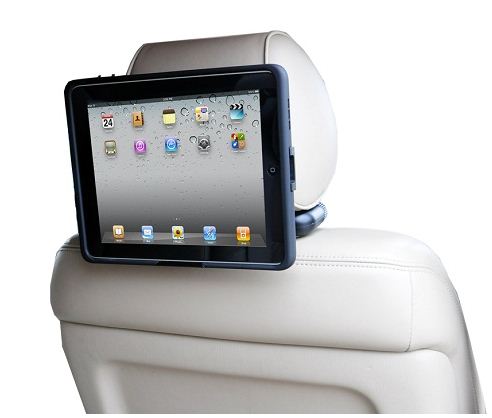 ** inCarBite Kopfstützenhalter iPad1 + FM, IR, Ladefunktion