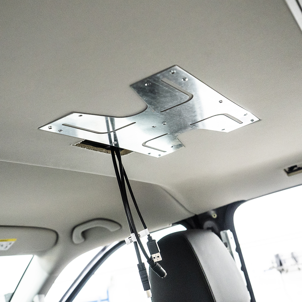 Aluminium Montageplatte für Deckenmonitore für VW T5,T6,T6.1