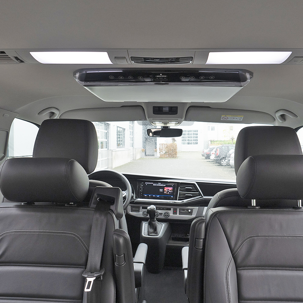 Aluminium Montageplatte für Deckenmonitore für VW T5,T6,T6.1