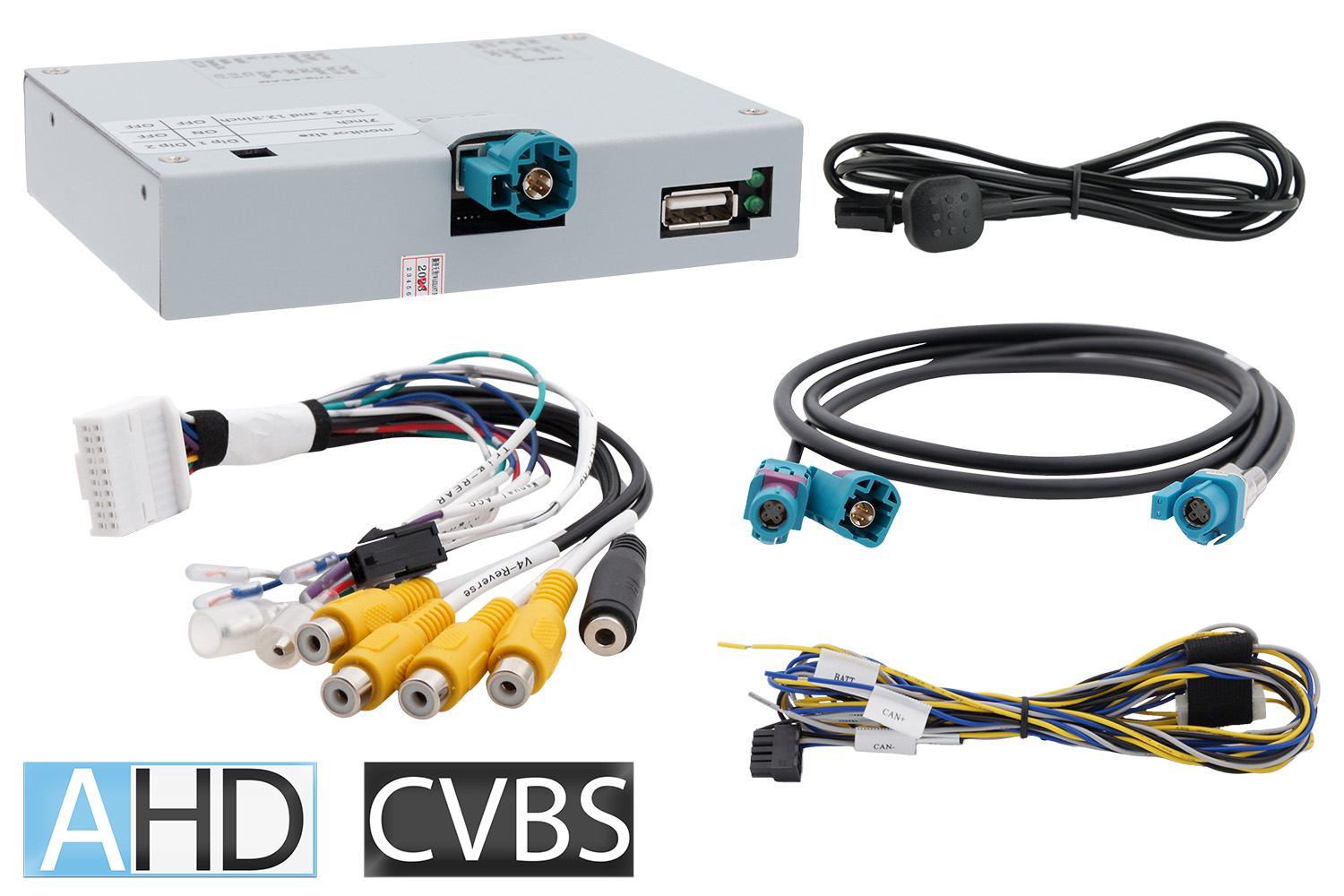 Video-Einspeiser AHD/CVBS passend für PSA NAC/RCC/IVI