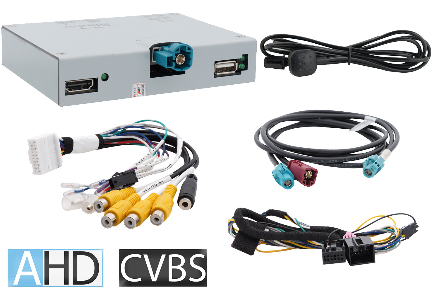 Video-Einspeiser AHD/CVBS/HDMI passend für MB NTG5, NTG5.1