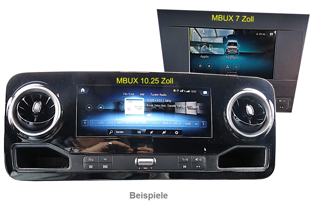 Video-Einspeiser AHD/CVBS/HDMI passend für MB MBUX NTG6