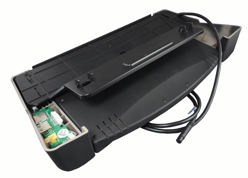 **2 fahrzeugspez. schwarze Konsolen 9 Zoll pass. BMW F01/F10