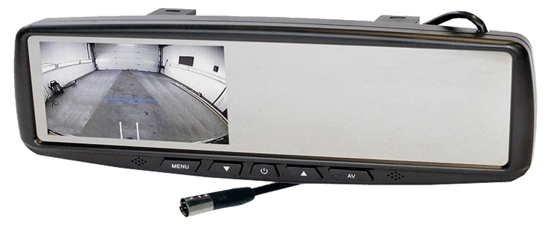 Spiegelmonitor 4.3 Zoll, 16:9, Clip-On