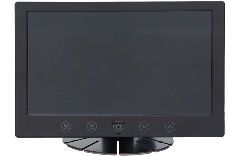 Monitor 7 Zoll AHD/CVBS für Kameras, mit Standfuß, 12/24V