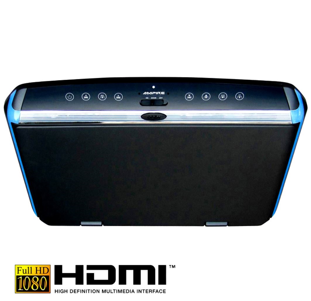 Deckenmonitor 15.6 Zoll, dunkelgrau, Full HD, USB, HDMI