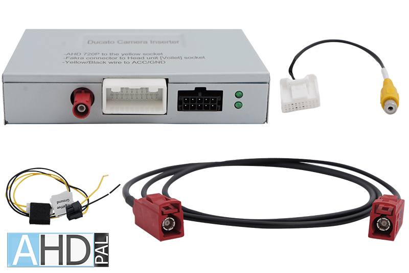 Video Konverter dig. RFK Eingang AHD PAL Kamera für Ducato