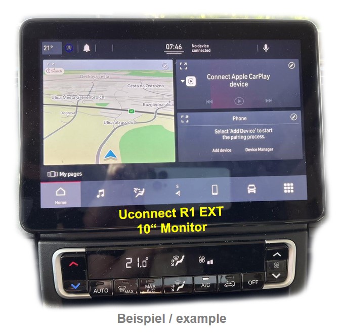 Video Konverter dig. RFK Eingang AHD PAL Kamera für Ducato