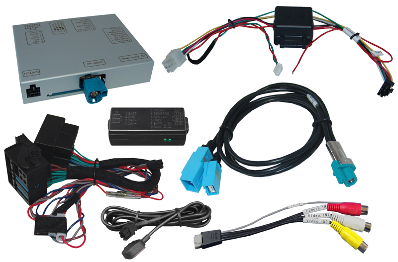 Video-Einspeiser passend für Volvo Sensus Connect 7 Zoll