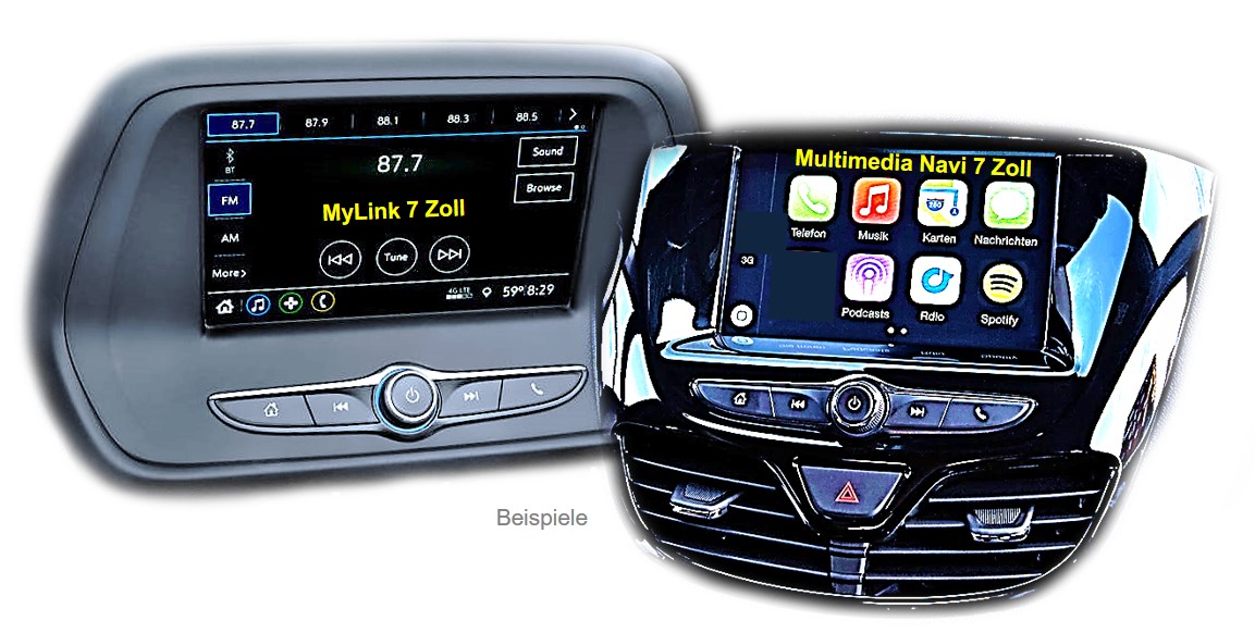 Video-Einspeiser passend für Opel IOR Karl 2018-