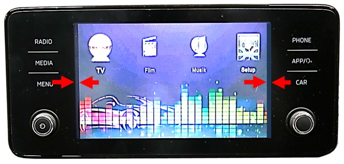 Video-Einspeiser passend VW,Skoda,Seat,Ford MIB3 Entry 8.25