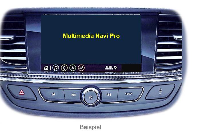 Video-Einspeiser passend für Opel Multimedia Navi Pro 8