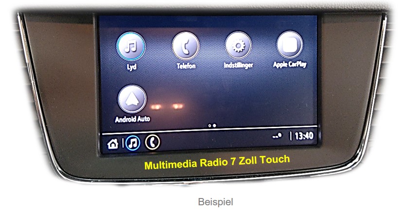 Video-Einspeiser passend für Opel Multimedia Navi/Radio 7