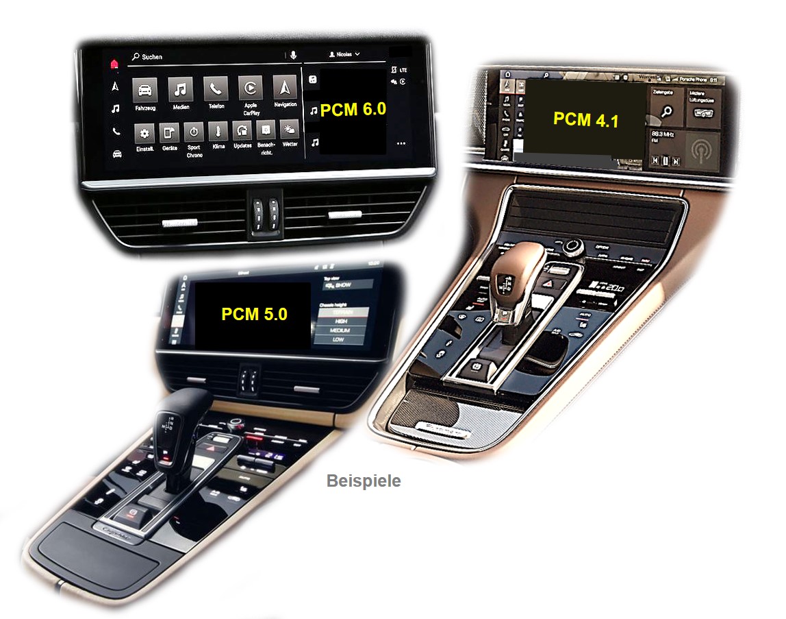 Video-Einspeiser passend Porsche mit PCM4.1,5.0,6.0 PDC-L