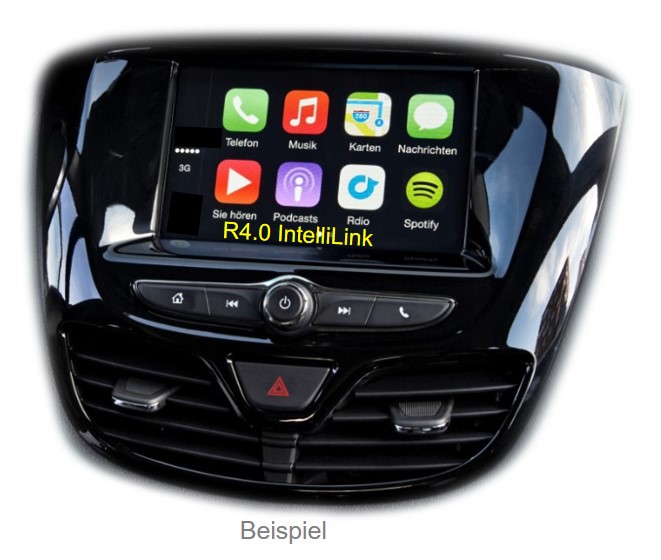 Video-Einspeiser passend für Opel 1-teilige R4.0 IntelliLink