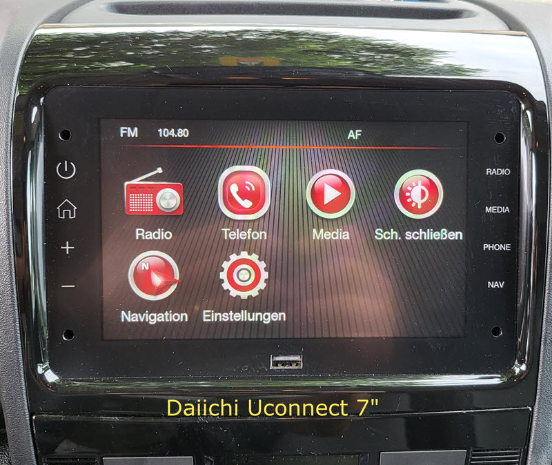 RFK-Adapter Iveco Hi-Connect,Fiat/Peugeot Daiichi - 4-Pin CV