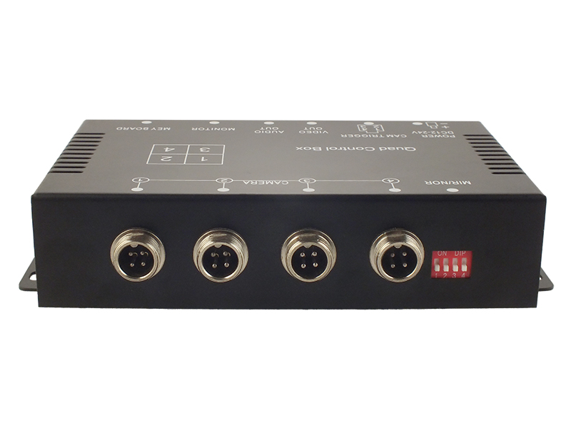 Kamera Switch-Box 4 Eingänge, 1 Ausgang, PAL/NTSC