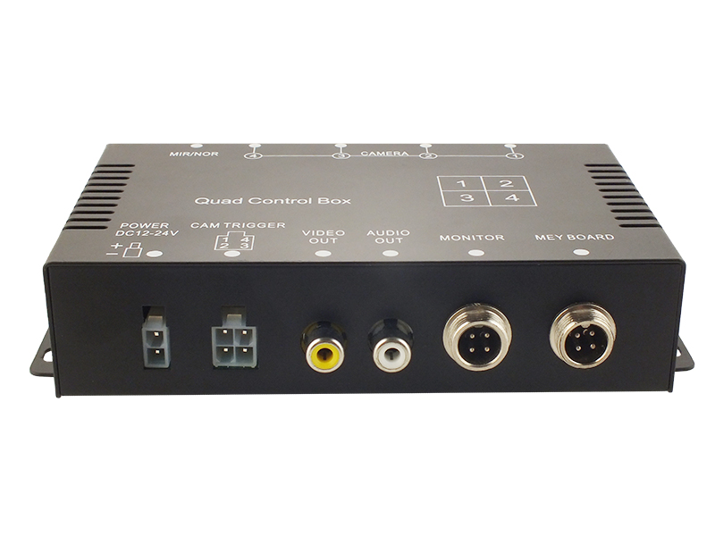 Kamera Switch-Box 4 Eingänge, 1 Ausgang, PAL/NTSC