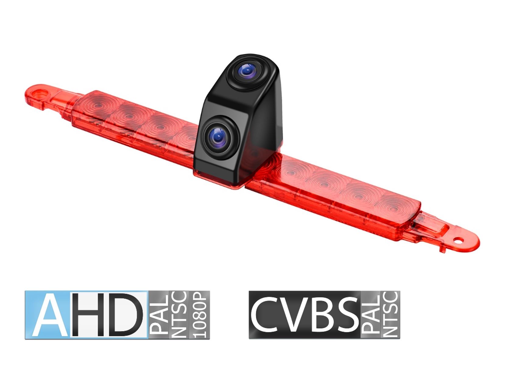 Dual-View Kamera AHD/CVBS passend für Hella 2DA 343 106-201