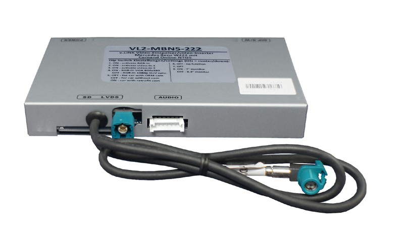 **Video-Einspeiser passend für MB W222, C217 NTG5