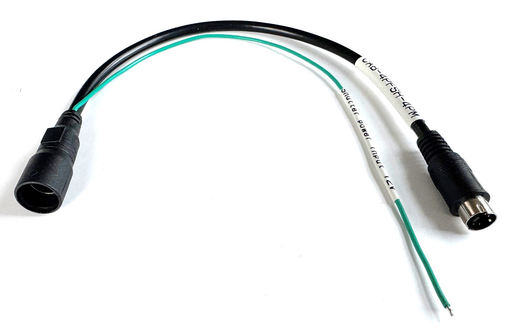 Adapter 4-Pin Mini DIN Bu.+SH Leitung - 4-Pin Mini DIN St.