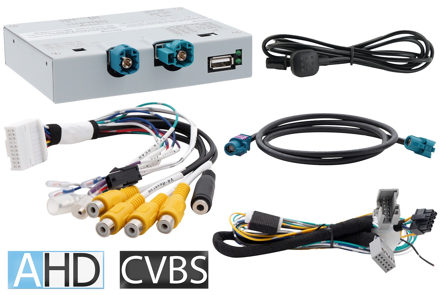 Video-Einspeiser AHD/CVBS passend VAG MIB2/MIB3 9.2 Zoll