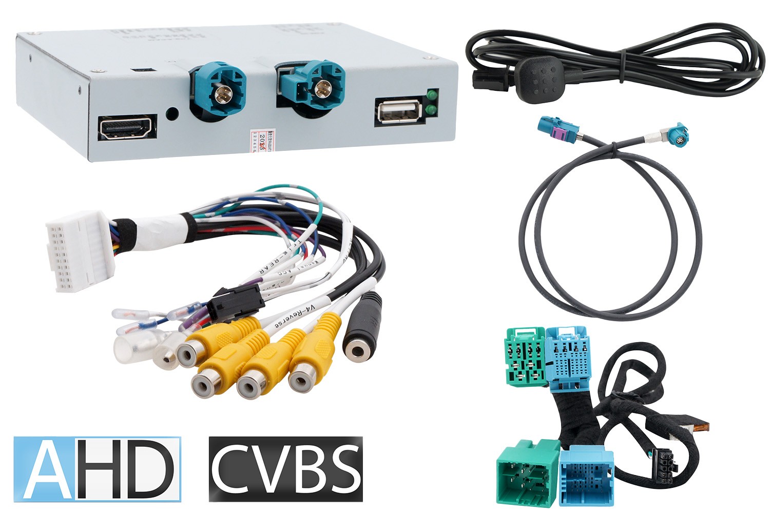 Video-Einspeiser AHD/CVBS/HDMI passend Uconnnect5 10 Zoll