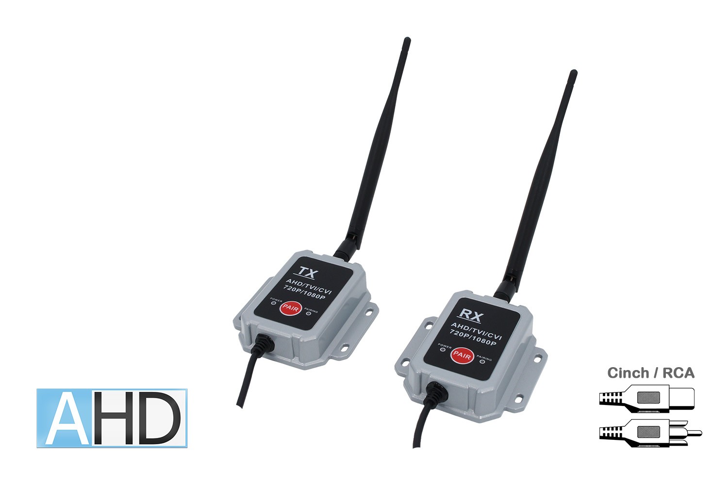 Digitales Funksystem für AHD/CVBS Video-Signale (Cinch)