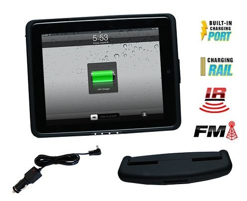 ** inCarBite Kopfstützenhalter iPad1 + FM, IR, Ladefunktion