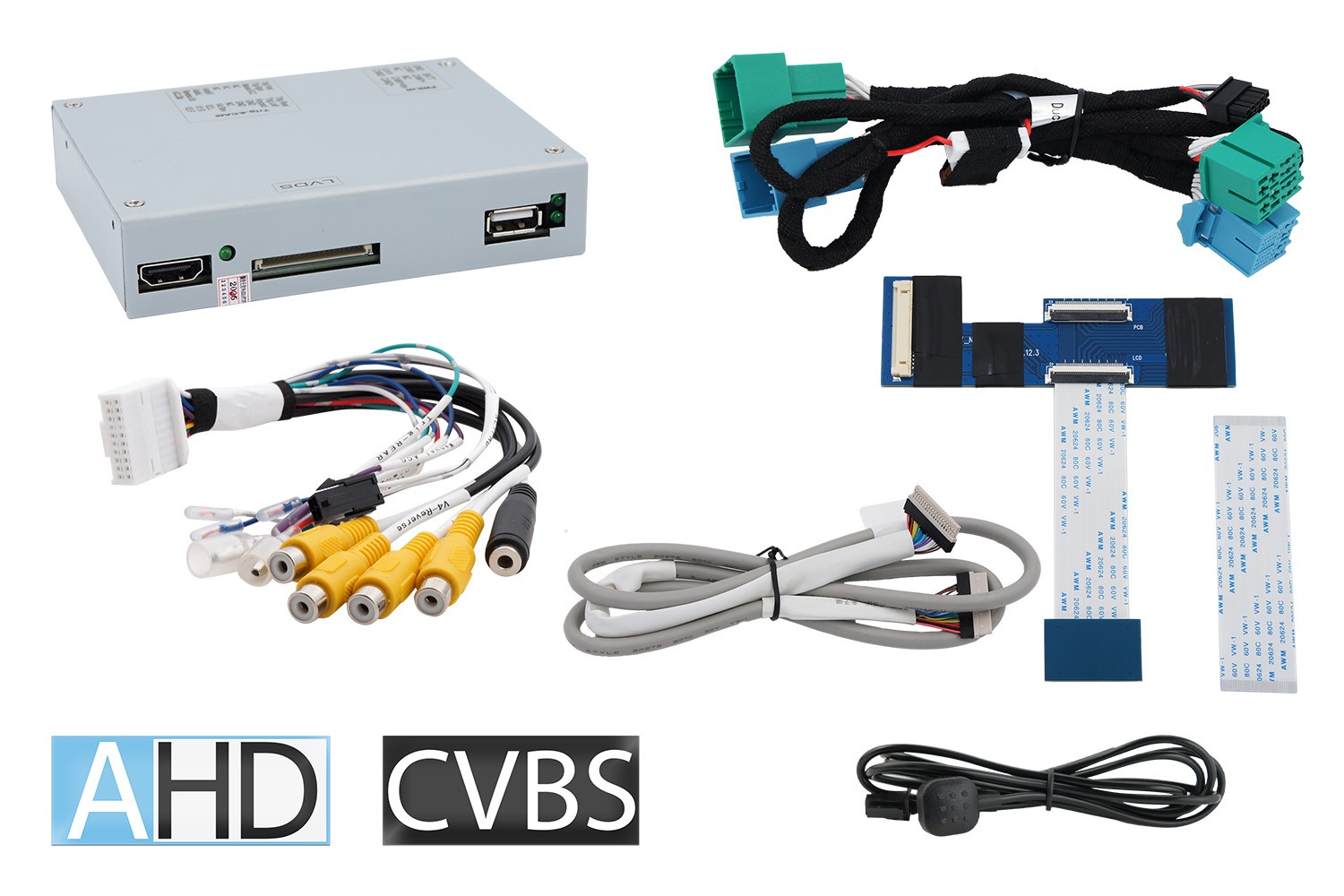 Video-Einspeiser AHD/CVBS/HDMI passend PSA Daiichi ICS0707