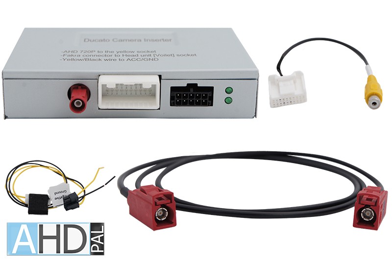Video Konverter dig. RFK Eingang AHD PAL Kamera für Ducato