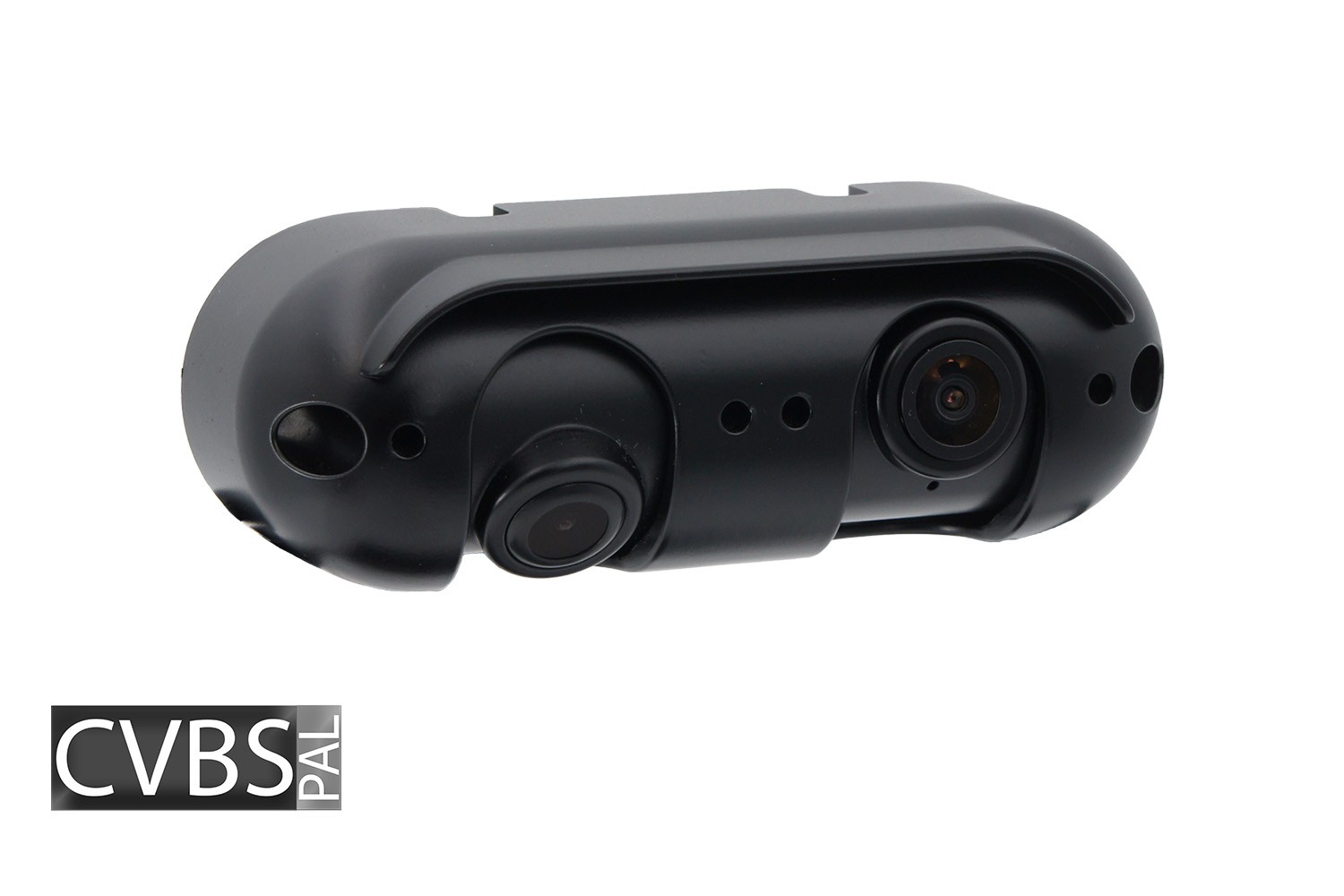 RFK CVBS PAL, 100°+150°, Dual-Aufbau, IR, schwarz