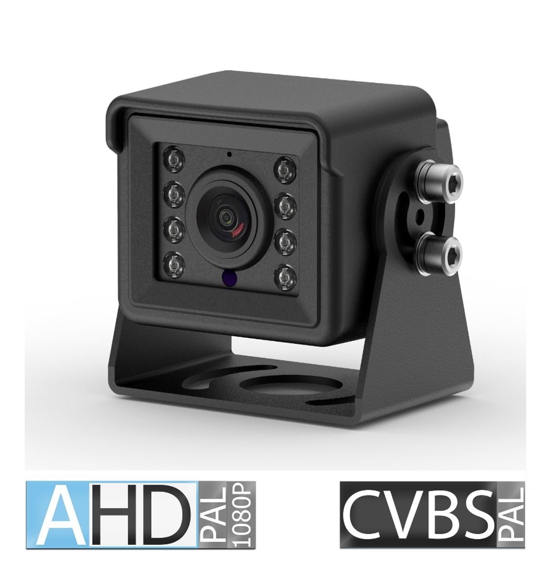 RFK AHD 1080p/CVBS, PAL, 190°, Aufbau, IR
