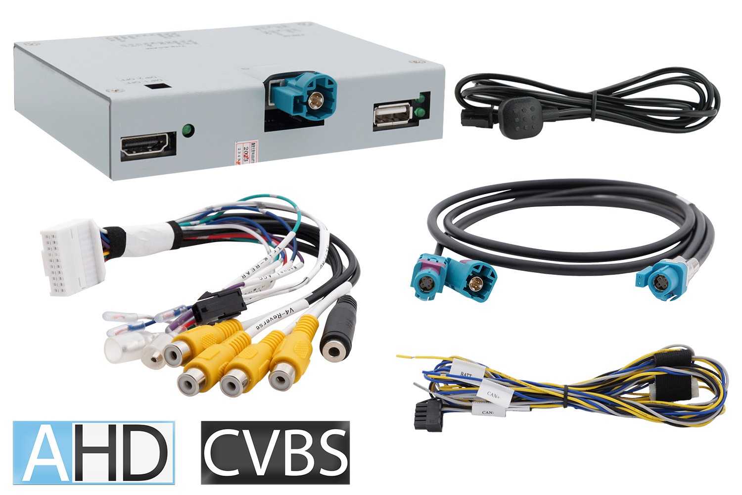 Video-Einspeiser AHD/CVBS/HDMI passend PSA NAC/RCC/IVI