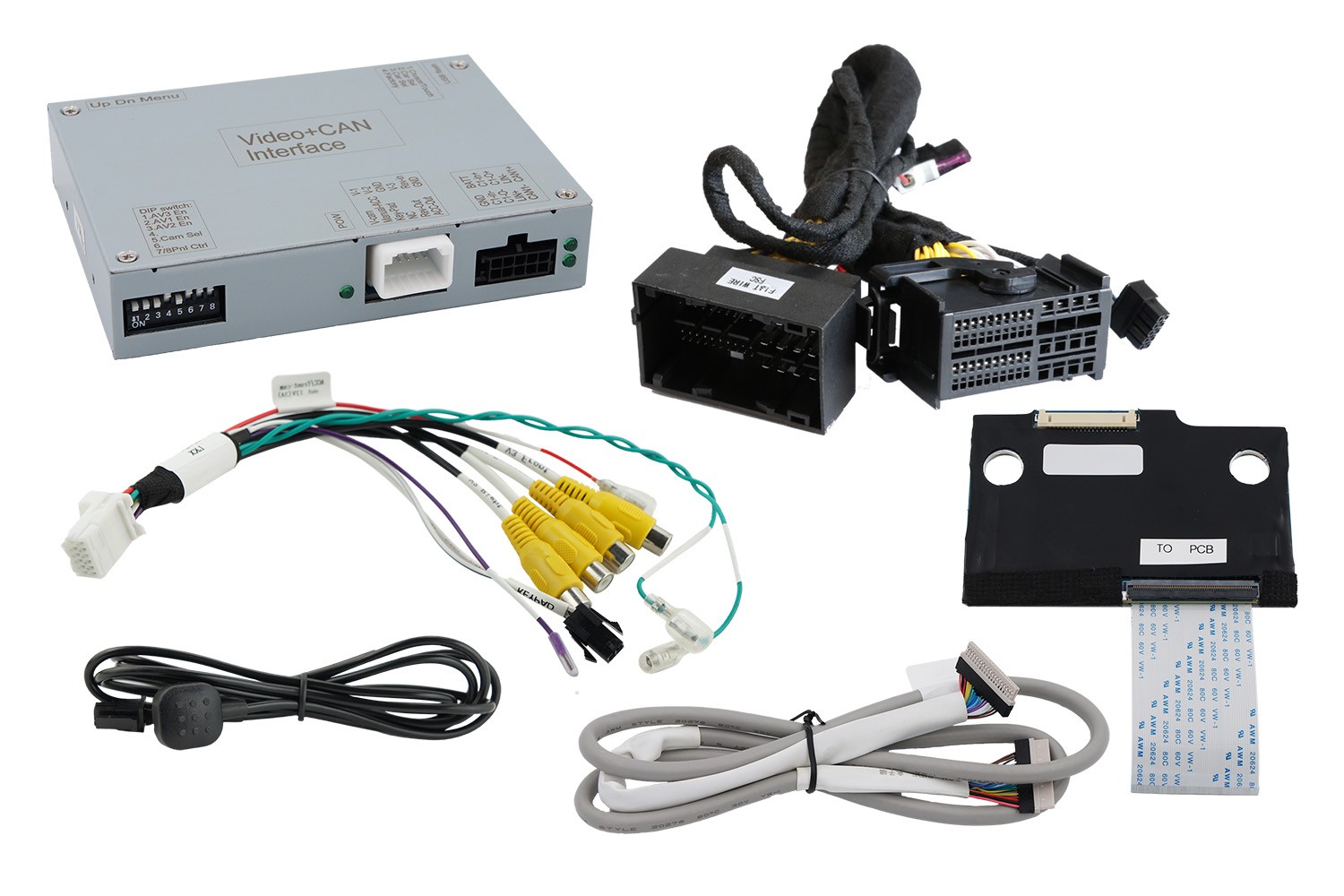 Video-Einspeiser passend für Dodge, Jeep Uconnnect 8.4