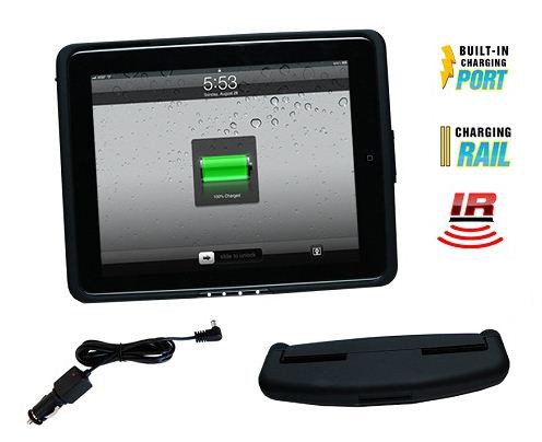 **inCarBite Kopfstützenhalter iPad1 + IR, Ladefunktion