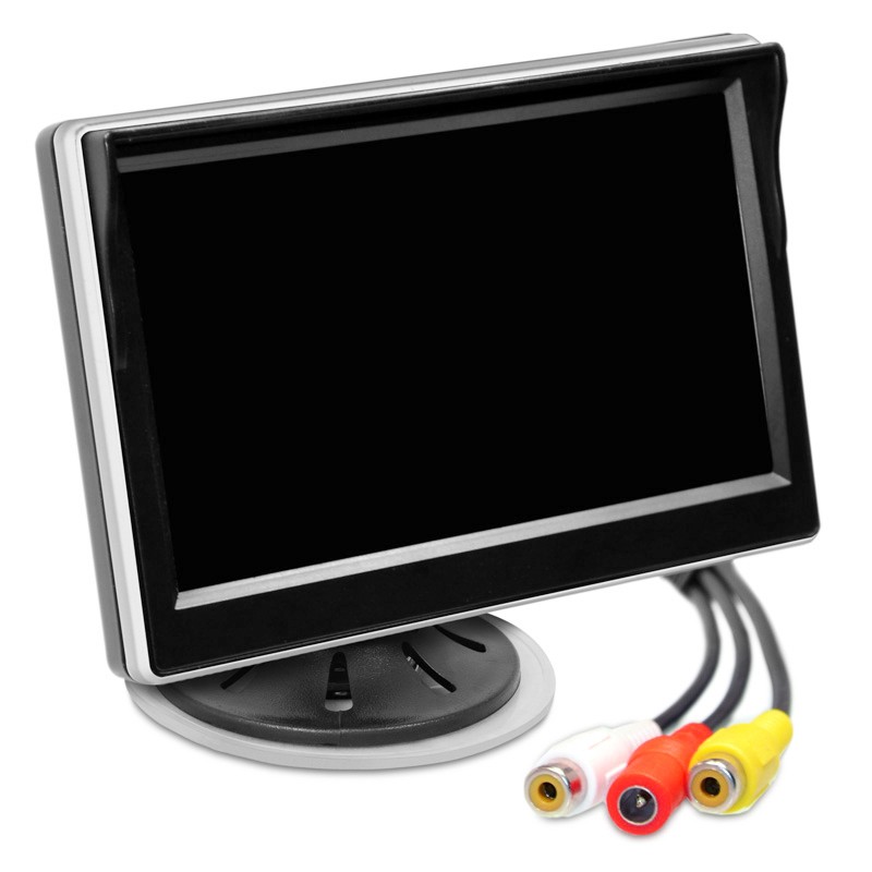 TFT LCD Monitor 5 Zoll 16:9 für Kamera, 12V - AHD/CVBS