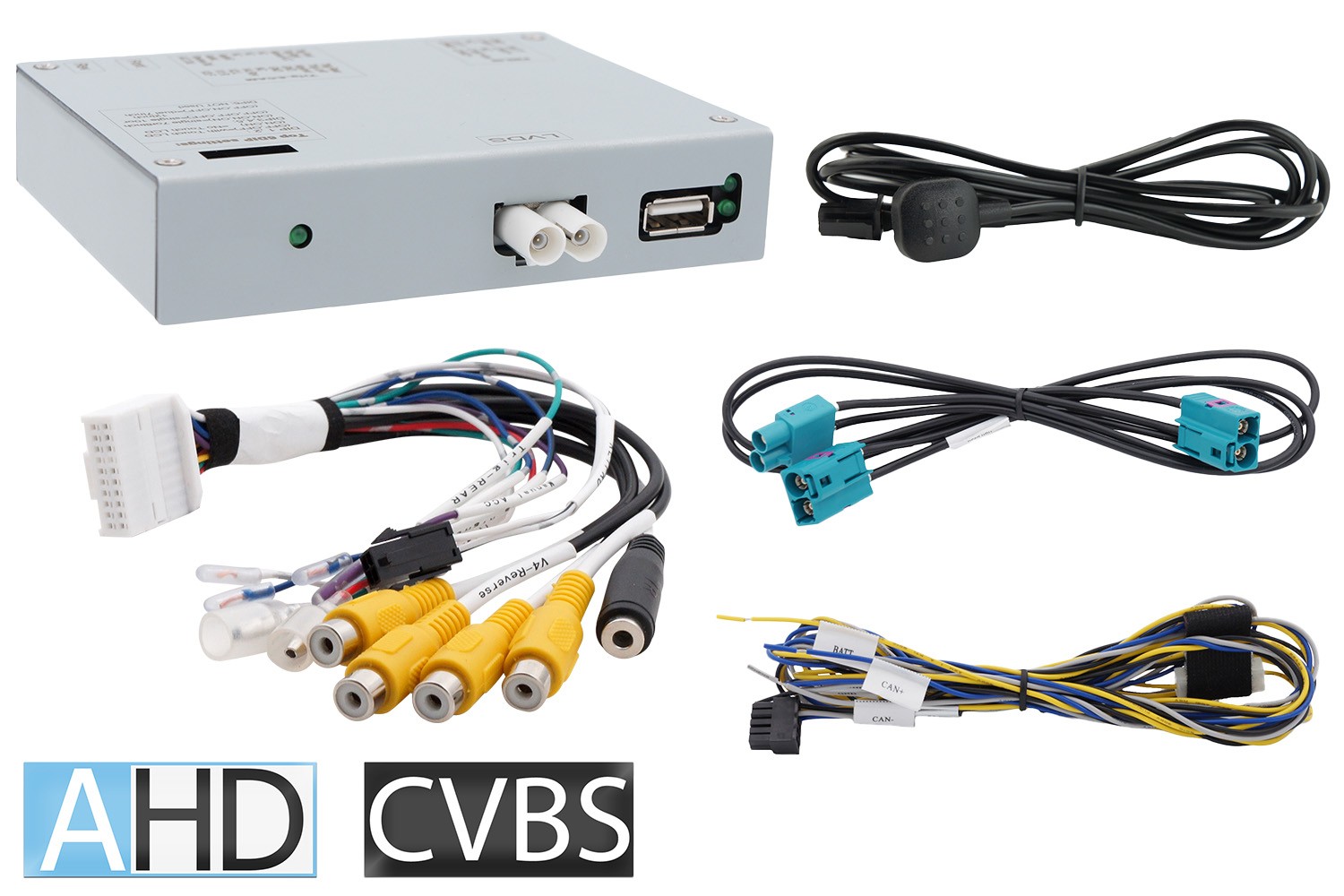 Video-Einspeiser AHD/CVBS passend für MB MBUX NTG6