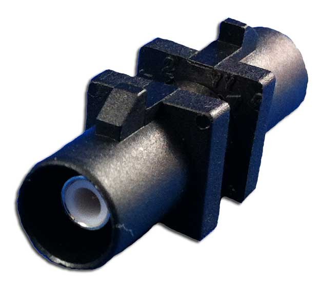 Verbinder Fakra wasserblau, Stecker auf Stecker