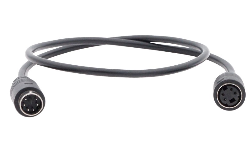 Adapter 6-Pin Stecker auf 4-Pin Mini DIN Buchse